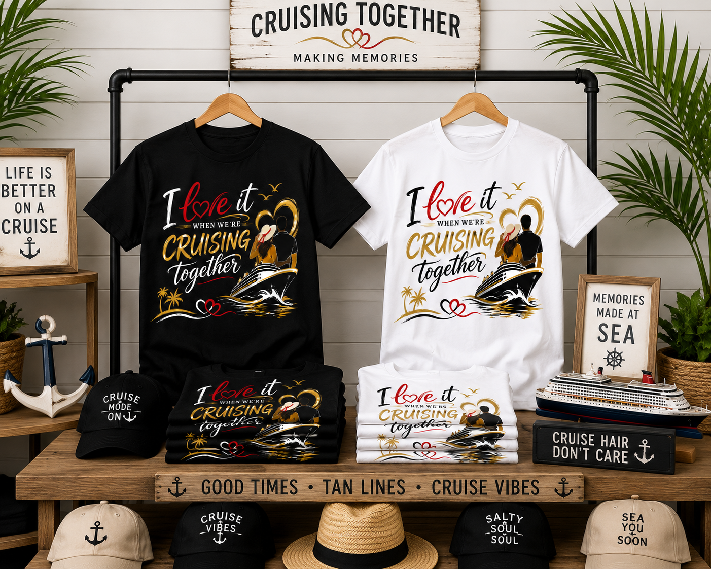 I Love It When We're Cruising Together Adult T-Shirt