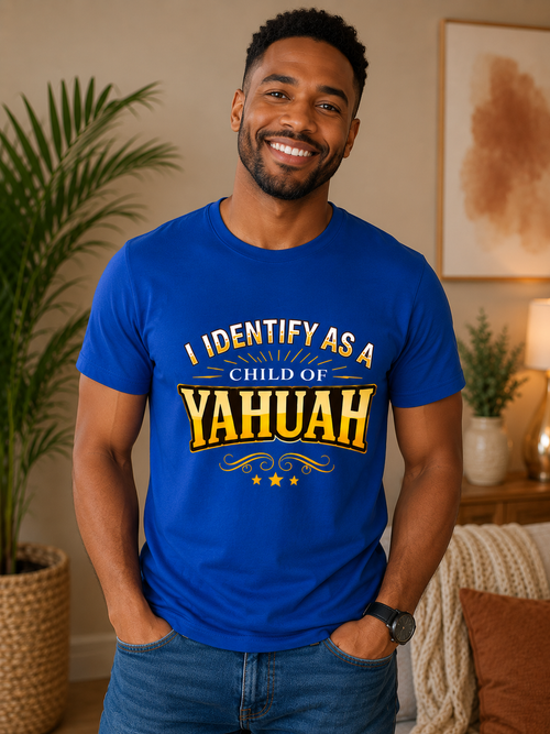 I Identify As A Child of Yahuah Adult T Shirt