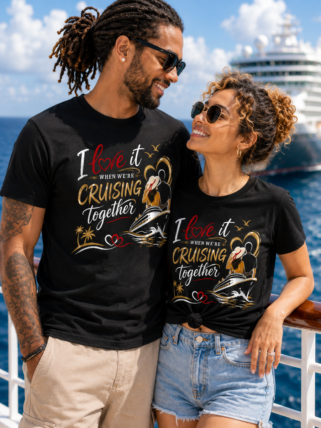 I Love It When We're Cruising Together Adult T-Shirt