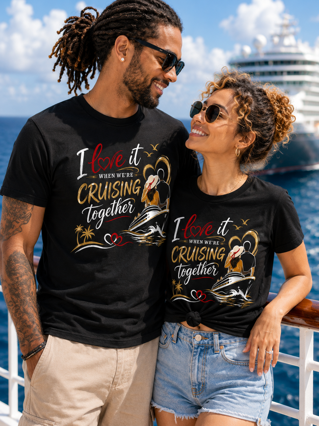 I Love It When We're Cruising Together Adult T-Shirt