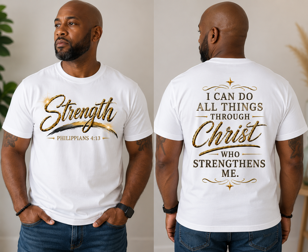 Strength 4:13 Adult T-Shirt