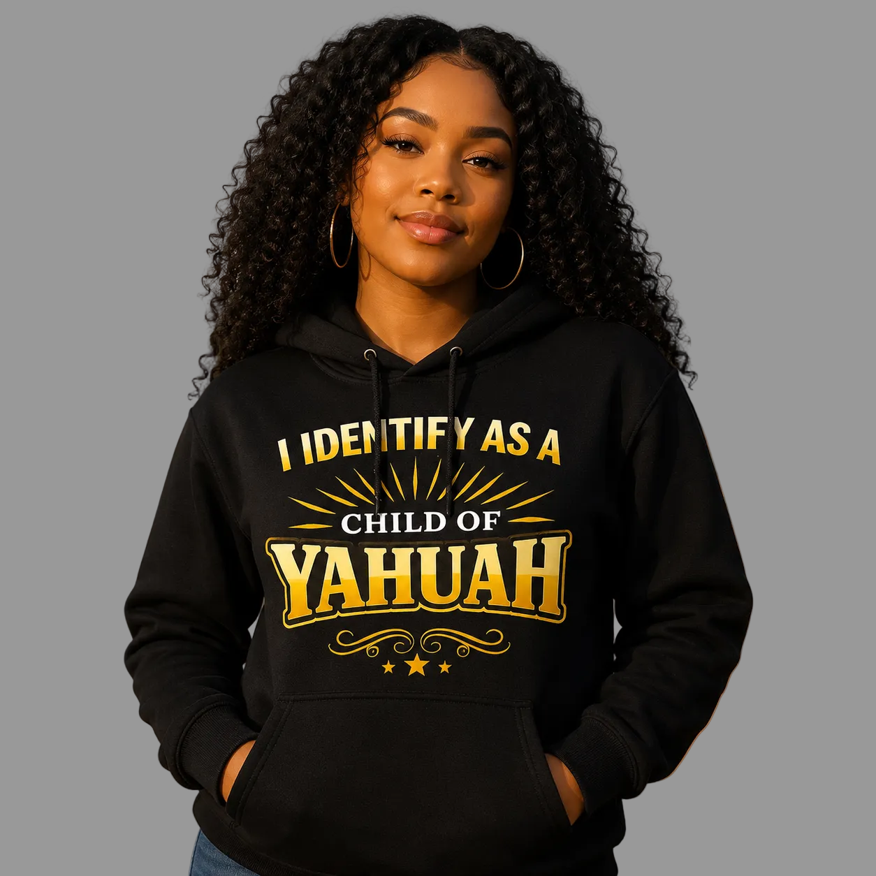 I Identify As A Child Of Yahuah Hoodie