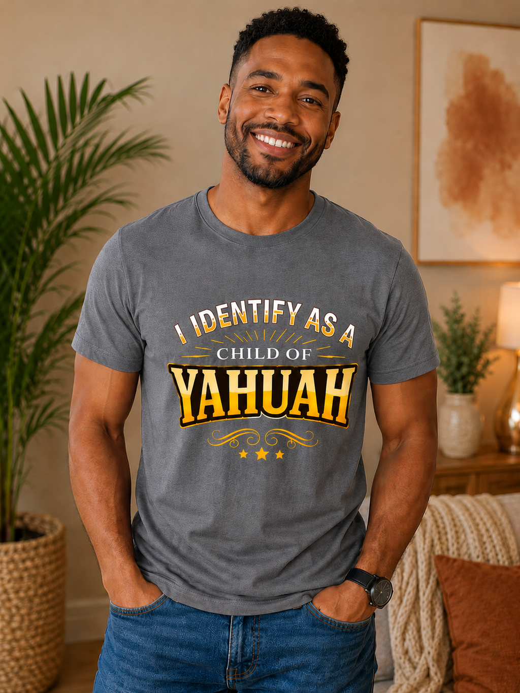I Identify As A Child of Yahuah Adult T Shirt