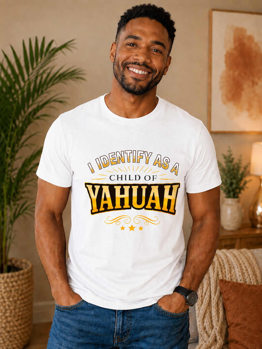 I Identify As A Child of Yahuah Adult T Shirt