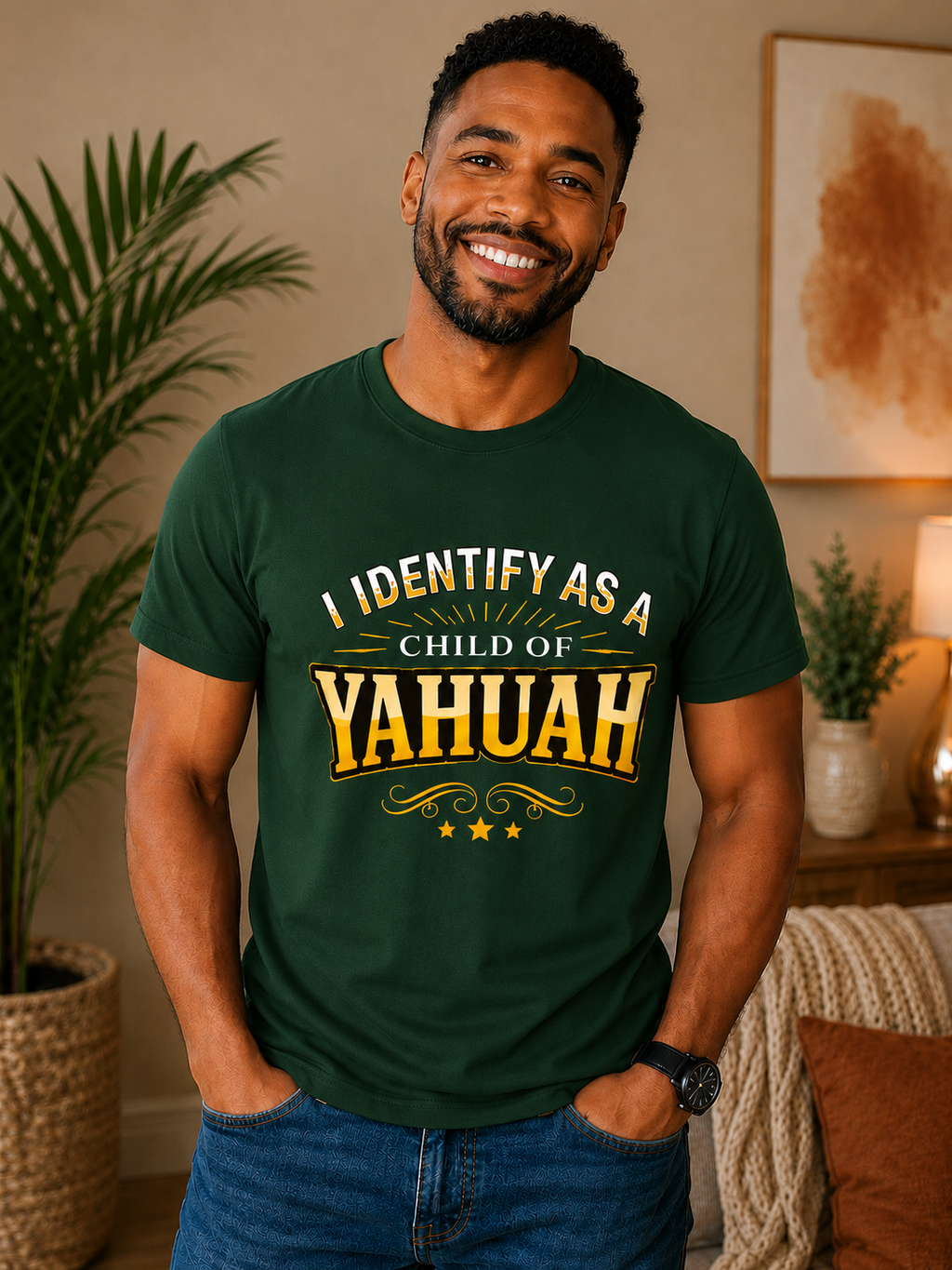 I Identify As A Child of Yahuah Adult T Shirt